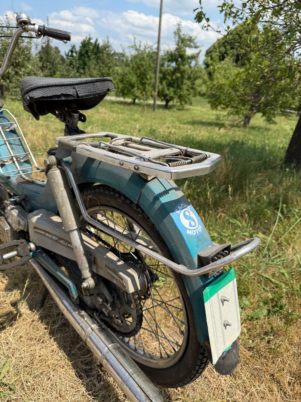 Sachs Ciclomotori: Sachs Pony 508 TSCH 7517 – Difettoso da Fahrni b. Thun venduto da Salzberger-FZH 4
