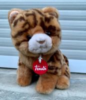 Superbe chaton Brad de TRUDI tigré env 20x16x24cm comme neuf