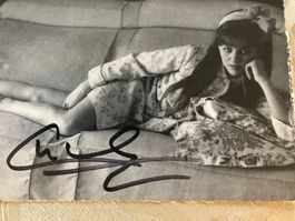 == ACHTUNG == ORIGIN. AUTOGRAMM VON Claudia Cardinale !