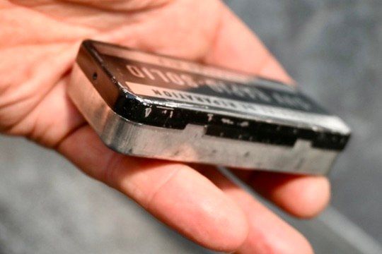 Omega Barattoli: alte BLECHDOSE SVV rapid solid Nr2 VELO-FLICKZEUG m INHALT – Usato da Pfaffhausen venduto da mono_rec 6