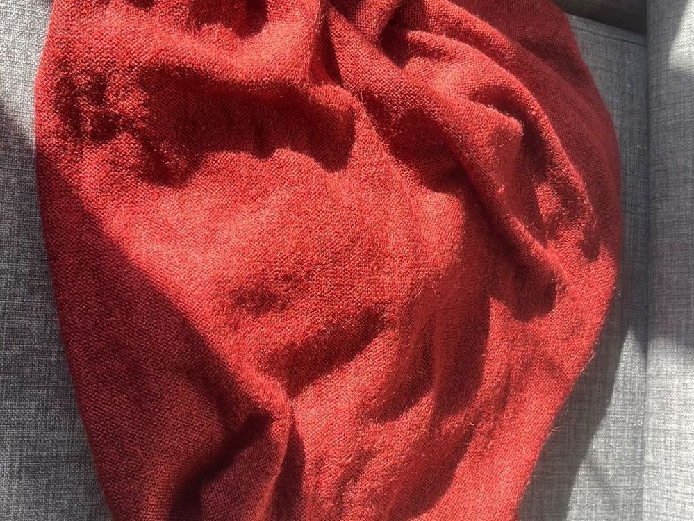 Tessuti: Stoff bordeauxrot , 150x800cm Weiches MAterial – Nuovo (secondo la descrizione) da Winterthur venduto da Anna_mari