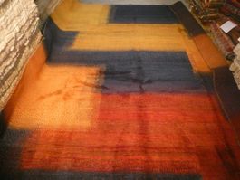 Gabbeh Design-Teppich handgeknüpft, neu