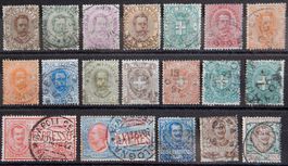 Italien ex. Kat. 50-93 1889/1908 Kat. 63