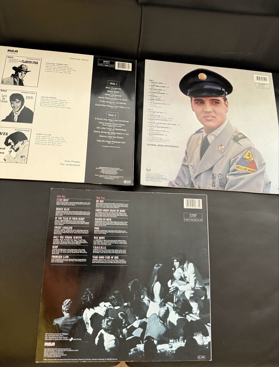Dischi in vinile: 3 x Elvis Presley Schallplatten Vinyl LPs – Usato da Goldach venduto da Donpancho 4