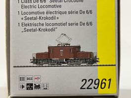 TRIX 22961 De 6/6 DCC mfx Sound Seetal Krokodil H0 DC