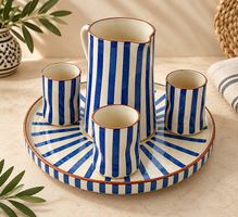 Service Marocain en Poterie  Fait Main - Handmade Morocco