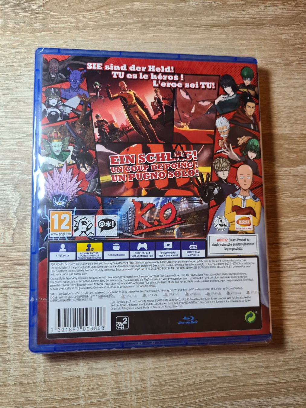 Giochi: One Punch Man (Multilanguage) - PS4 - NEW – Nuovo e nell'imballaggio originale da Carouge GE venduto da Gasco 1