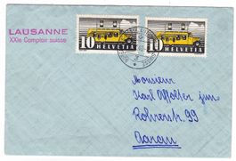Lettre de Lausanne BPA A297 pour Aarau IX.40
