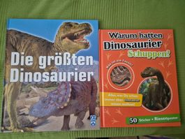 2 Dinosaurier Sachbuecher