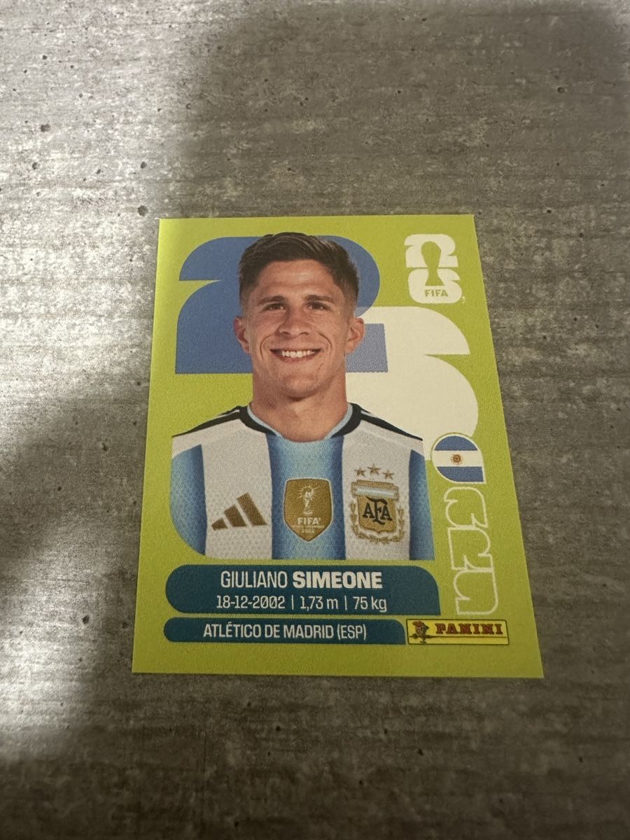 Panini Sammelbilder & Trading cards: ARG 20 , FIFA WORLD CUP 2026 PANINI  – Neu (gemäss Beschreibung) aus Frauenfeld von 1PegPeg1