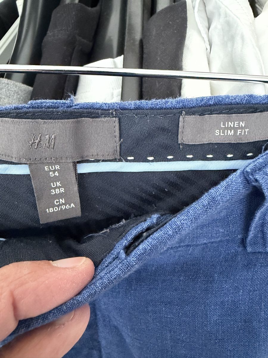 H&M Pantaloni: H&M Herren Leinenhose Gr.54 – Usato da Ostermundigen venduto da anja046 2