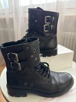 Leder Stiefeletten gr39(38)