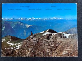 Blick vom Torrenthorn ob Leukerbad und Albinen / Wallis
