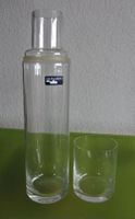 Wasserkaraffe mit Trinkglas LEONARDO, neu