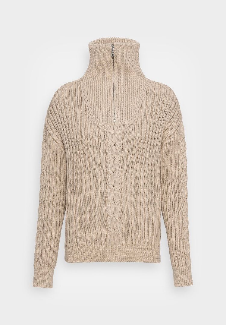 Pullover & Sweatshirts: Strickpullover Beige Half Zip – Neu (gemäss Beschreibung) aus Therwil von blubblubblubb 3