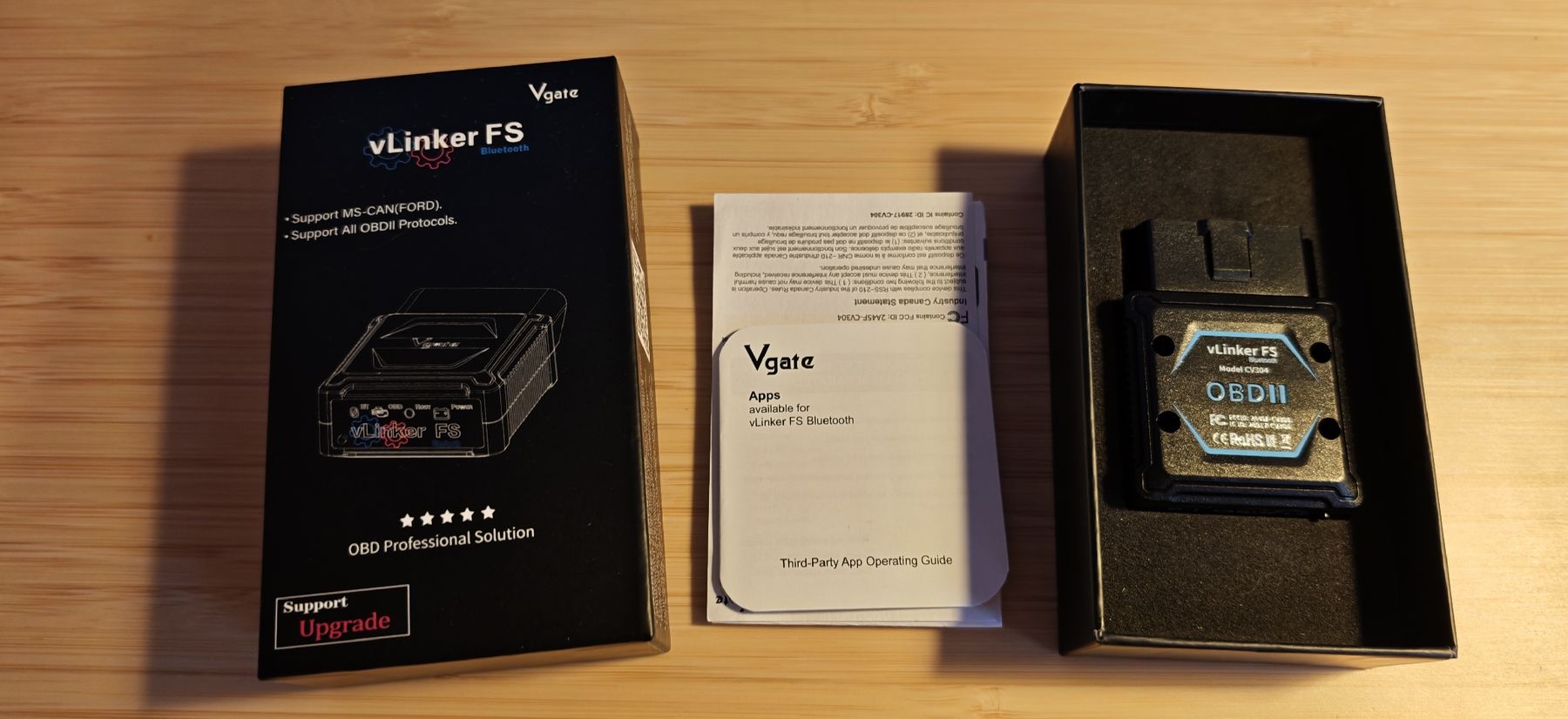 Autres accessoires p. véhicule: vLinker FS - OBD2 Bluetooth – Neuf (Voir description) à Schwarzenburg par andae-l 2