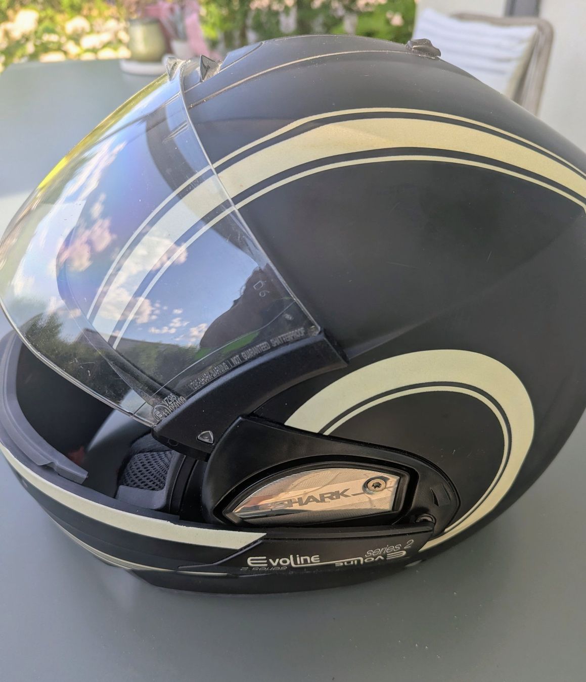 Helme & Visiere: Shark Evoline Series 2 Klapphelm, Grösse M 57/58 – Gebraucht aus Lüsslingen von Famshop