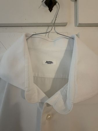 Camicia Barba Napoli bianca taglia 42 16,5 nuova