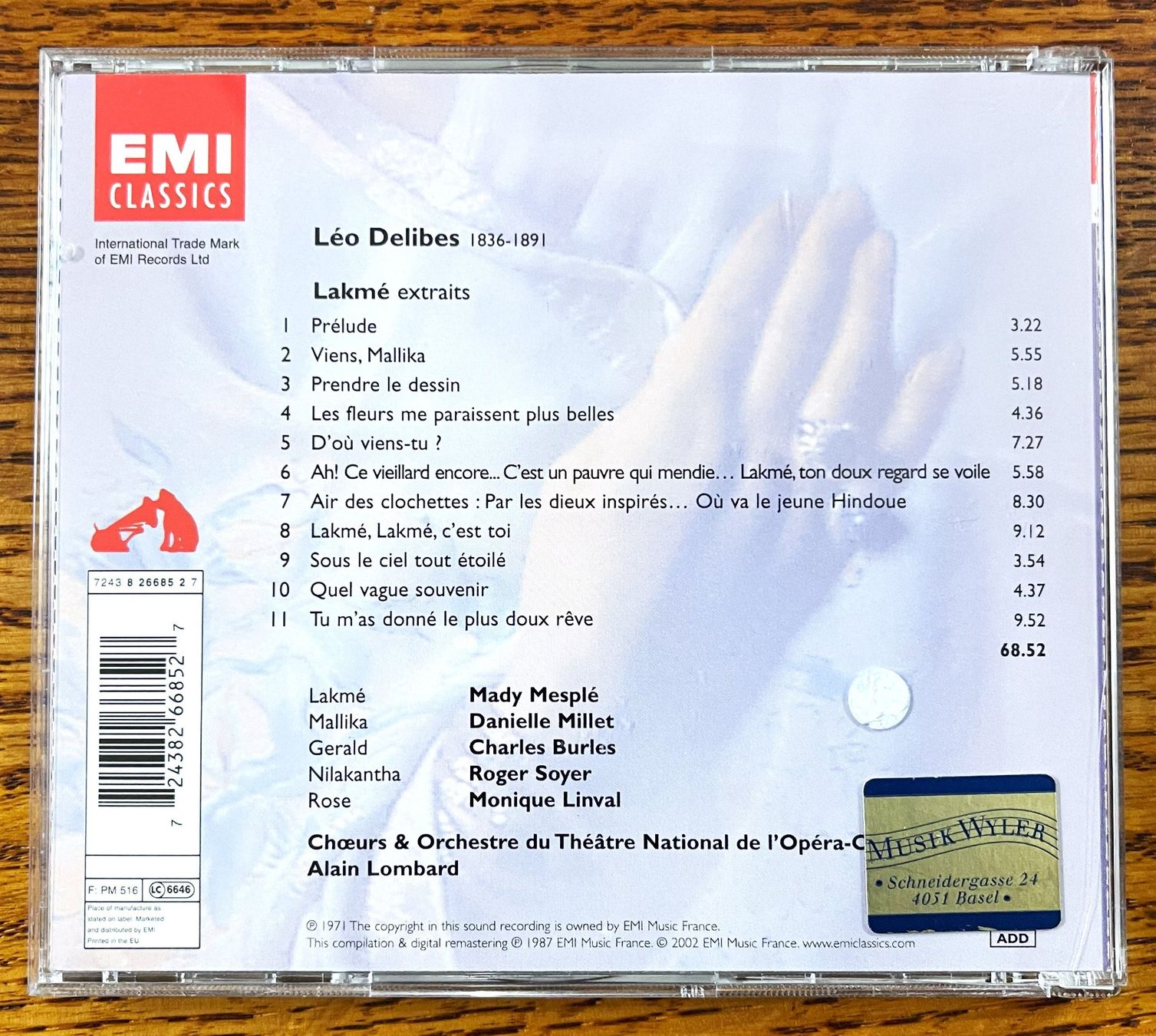CDs: Delibes: Lakmé CD – Gebraucht aus Oftringen von Vucki 1