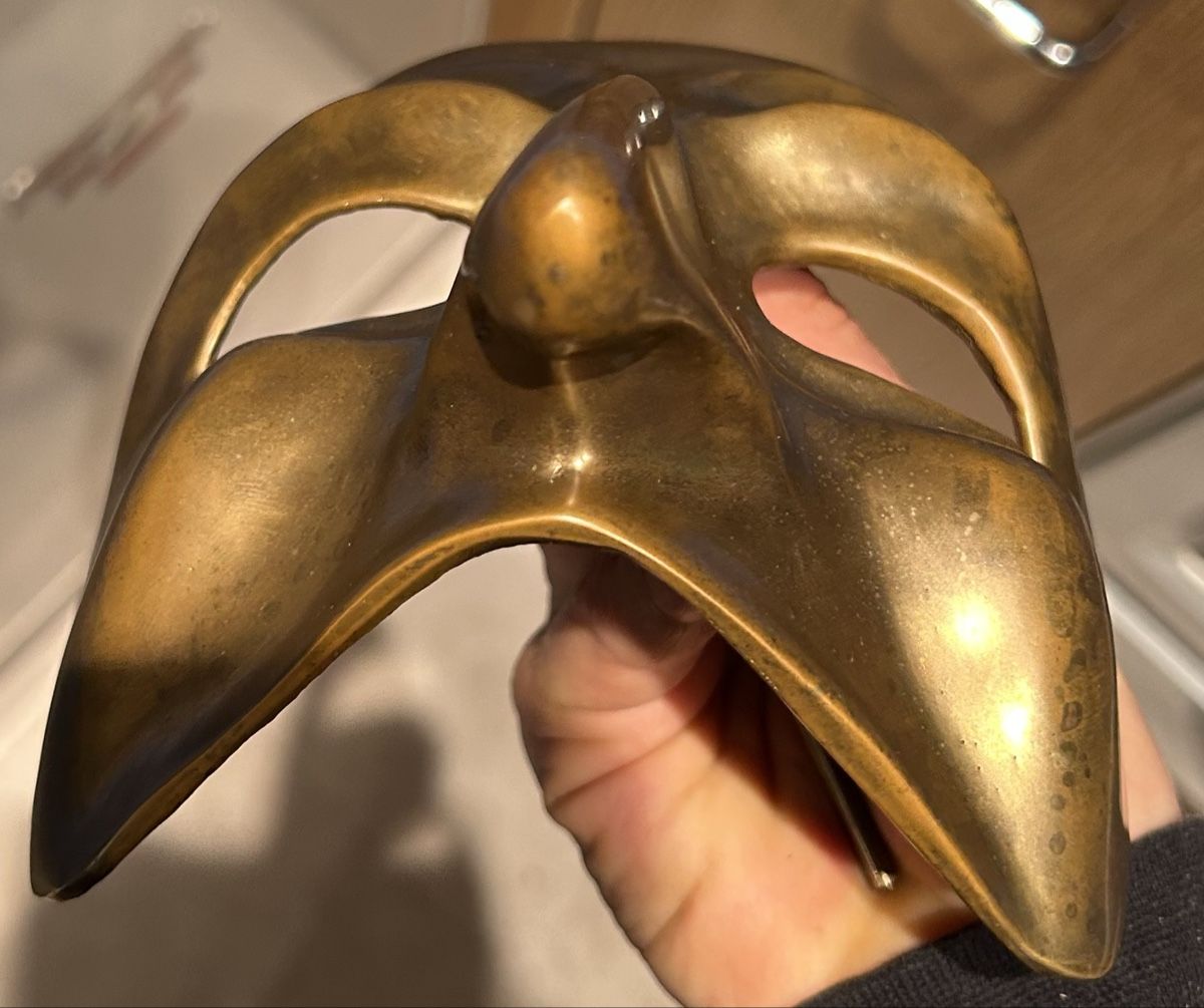 Masken: Maske aus  Messing  – Gebraucht aus Bülach von larson27 9