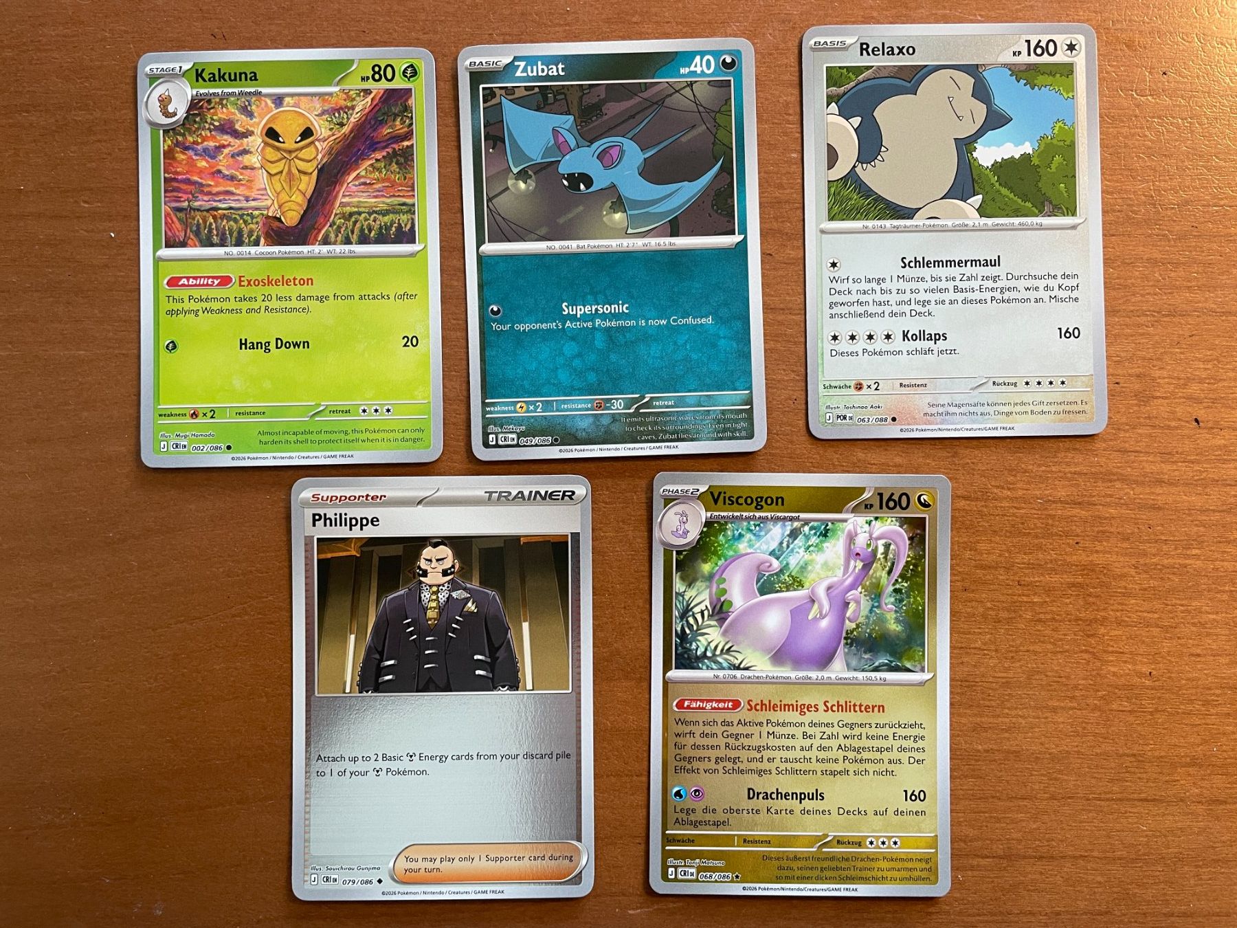 Pokémon Carte collezionabili: Pokemon Karten Set Reverse (Versand gratis) – Nuovo (secondo la descrizione) da Chur venduto da Angerson