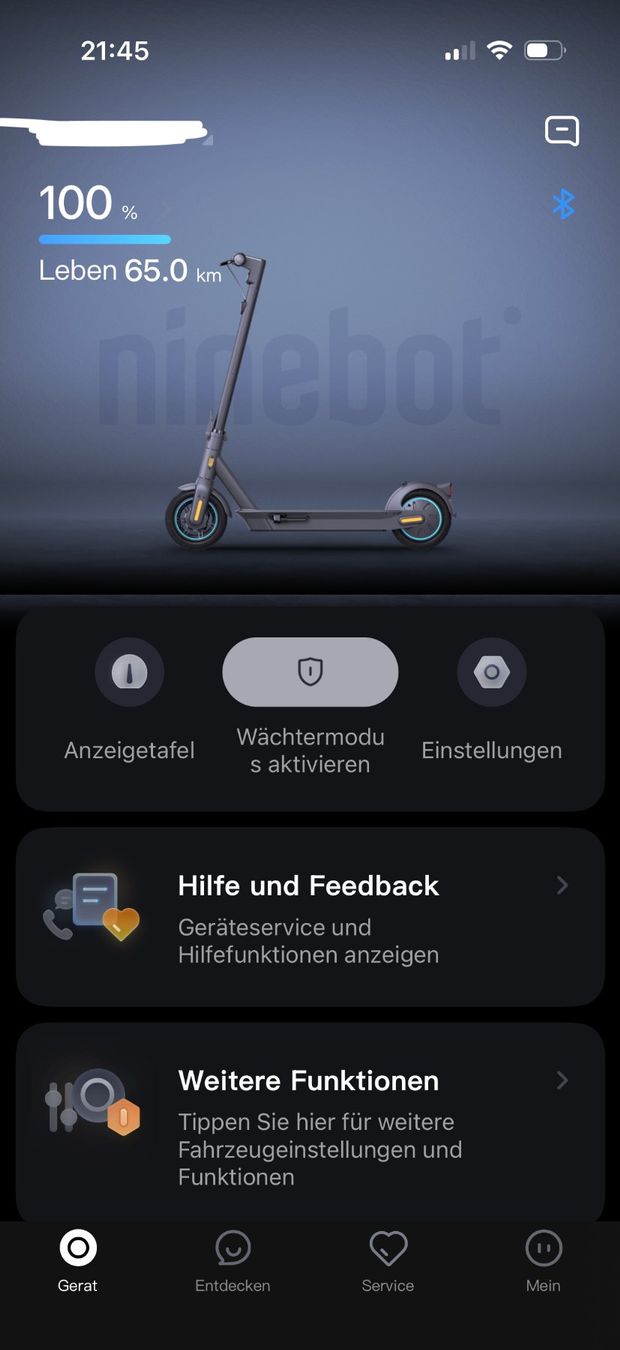 Segway Kickboard: Segway Ninebot KickScooter Max G30D II – Usato da Zürich venduto da Naloo 7
