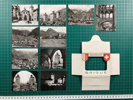 Brig, Brigue, Souvenir Photo Mäppchen, Wallis, Tourismus