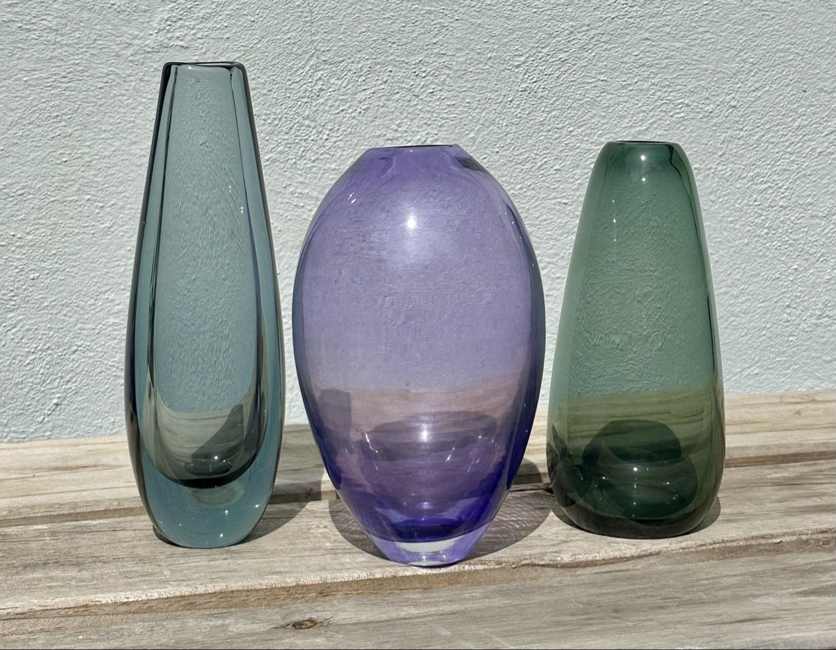 Vase & Récipients: Mid-Century Vasen 3er Set oder einzeln   – D'occasion à Kleindöttingen par lau_k778