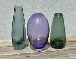 Mid-Century Vasen 3er Set oder einzeln  