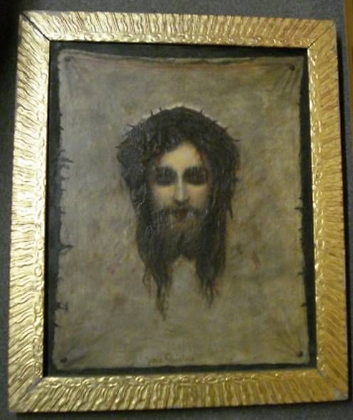 Dipinti: Dornenkrone Jesus Oelbild, Antik – Usato da Bleienbach venduto da Mineral_Antik57
