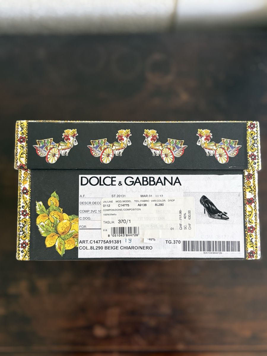 Dolce & Gabbana Scarpe da donna: Dolce & Gabbana Pumps Leo Gr.37 Originalkarton – Usato da Kriens venduto da lar_htd8 4