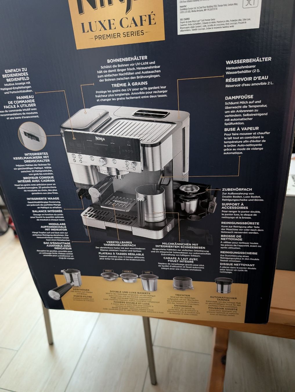 Kaffeemaschinen & Espressomaschinen: NINJA LUXUS CAFÉ Maschine  – Neu (gemäss Beschreibung) aus Bern von berneroberlaenderin 4