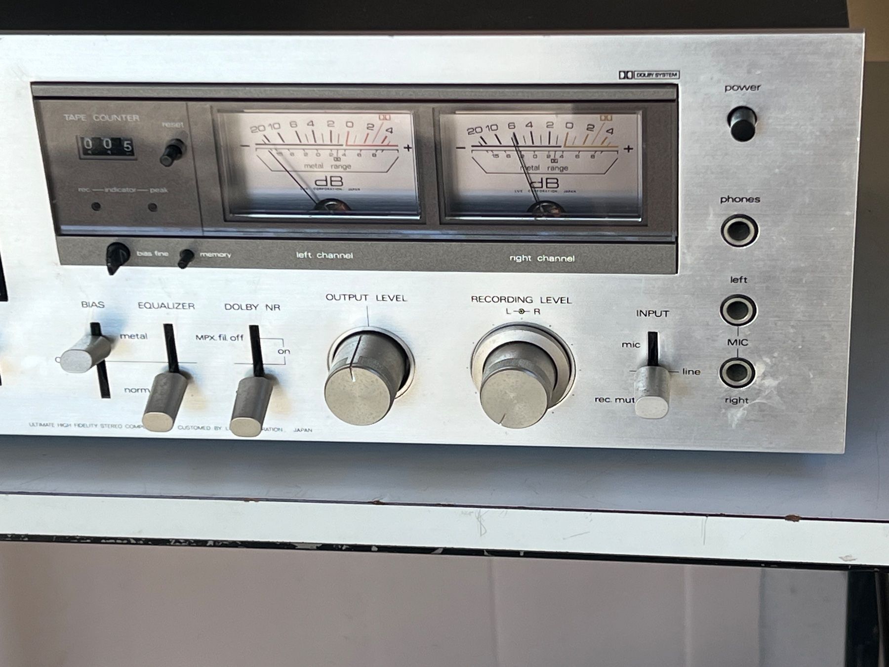 Luxman Registratori: Luxman K-5 Stereo Cassette Deck – Usato da Gebenstorf venduto da Secondtronik 2