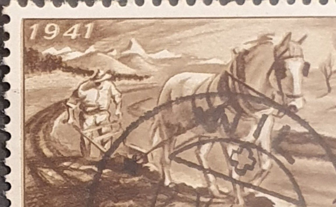 Tutti i francobolli: Diverse Pf Anbauwerk 1941 – Usato da Balgach venduto da SIMEON27 4