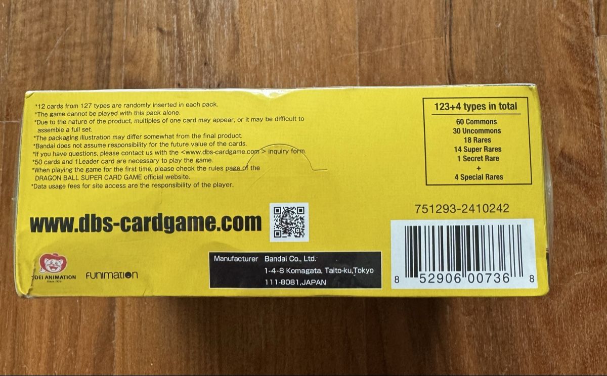 Bandai Carte collezionabili: Dragon Ball Union Force Display – Nuovo e nell'imballaggio originale da Wettingen venduto da beki14 5
