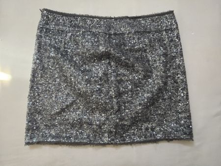 Jupe Zadig & Voltaire paillettes argentée taille 36 neuve