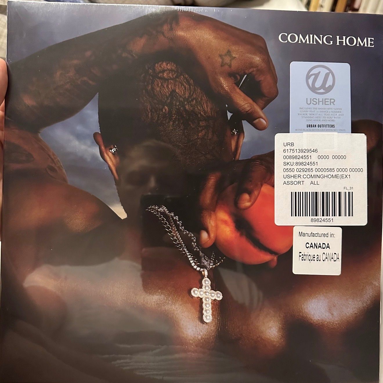 Dischi in vinile: Usher - Coming Home Exclusiv Multi colored Vinyl! – Nuovo e nell'imballaggio originale da Oberrieden venduto da mat_v96j 1
