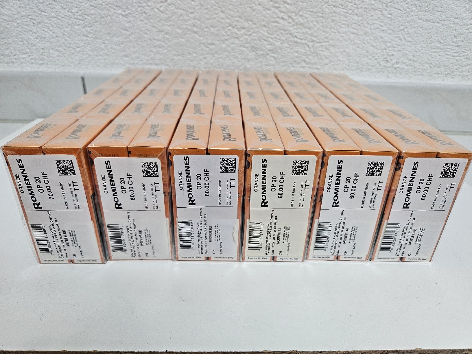 Tabak: Romiennes Orange Zigaretten   – Gebraucht aus Schlieren von Bestleo 2