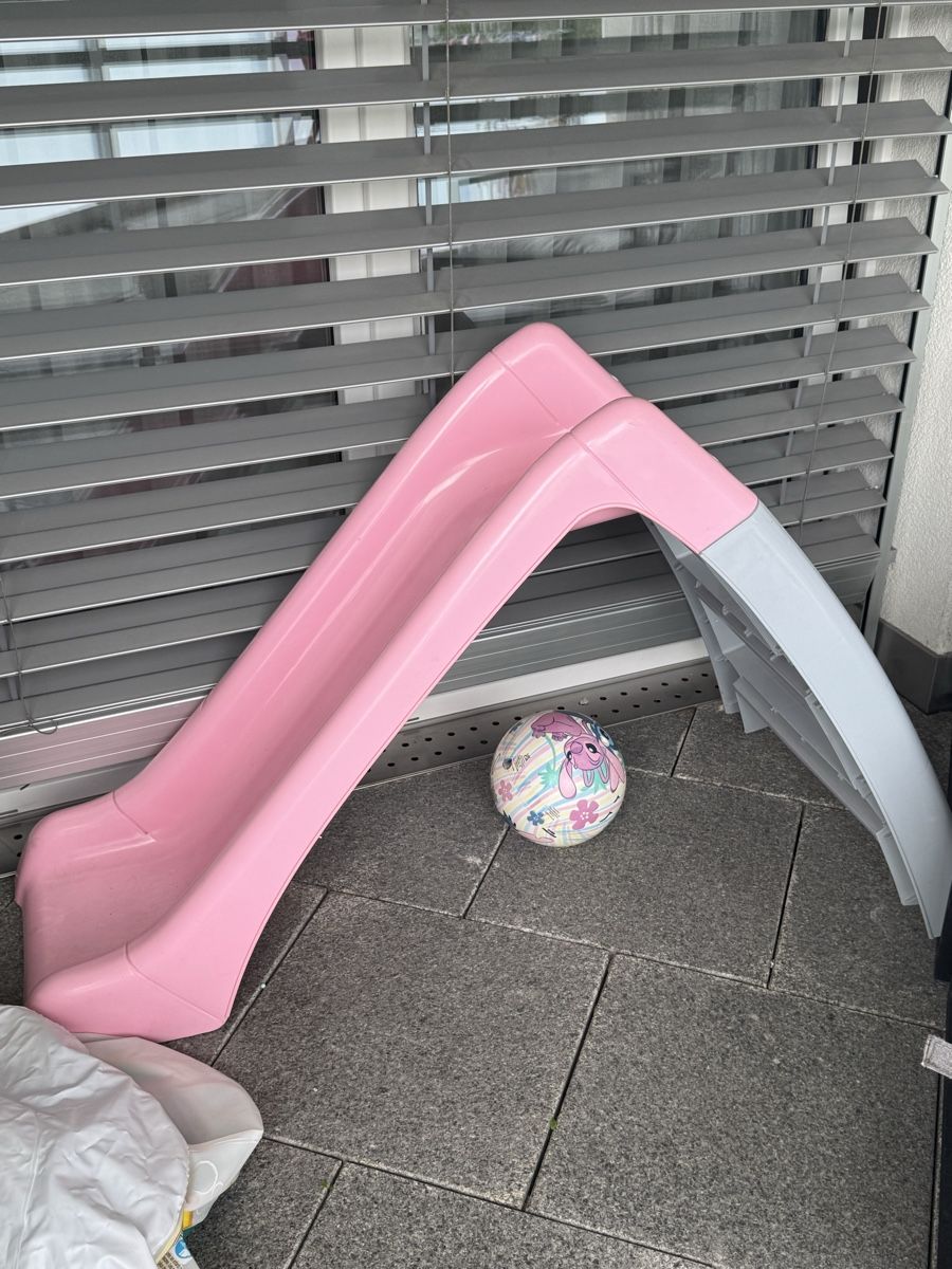 Rutschbahn: Gratis Kinderrutsche pink – Gebraucht aus Neuenhof von ero_fvx2