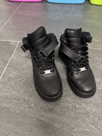 Scarpe Nike air force 1 alte nere 