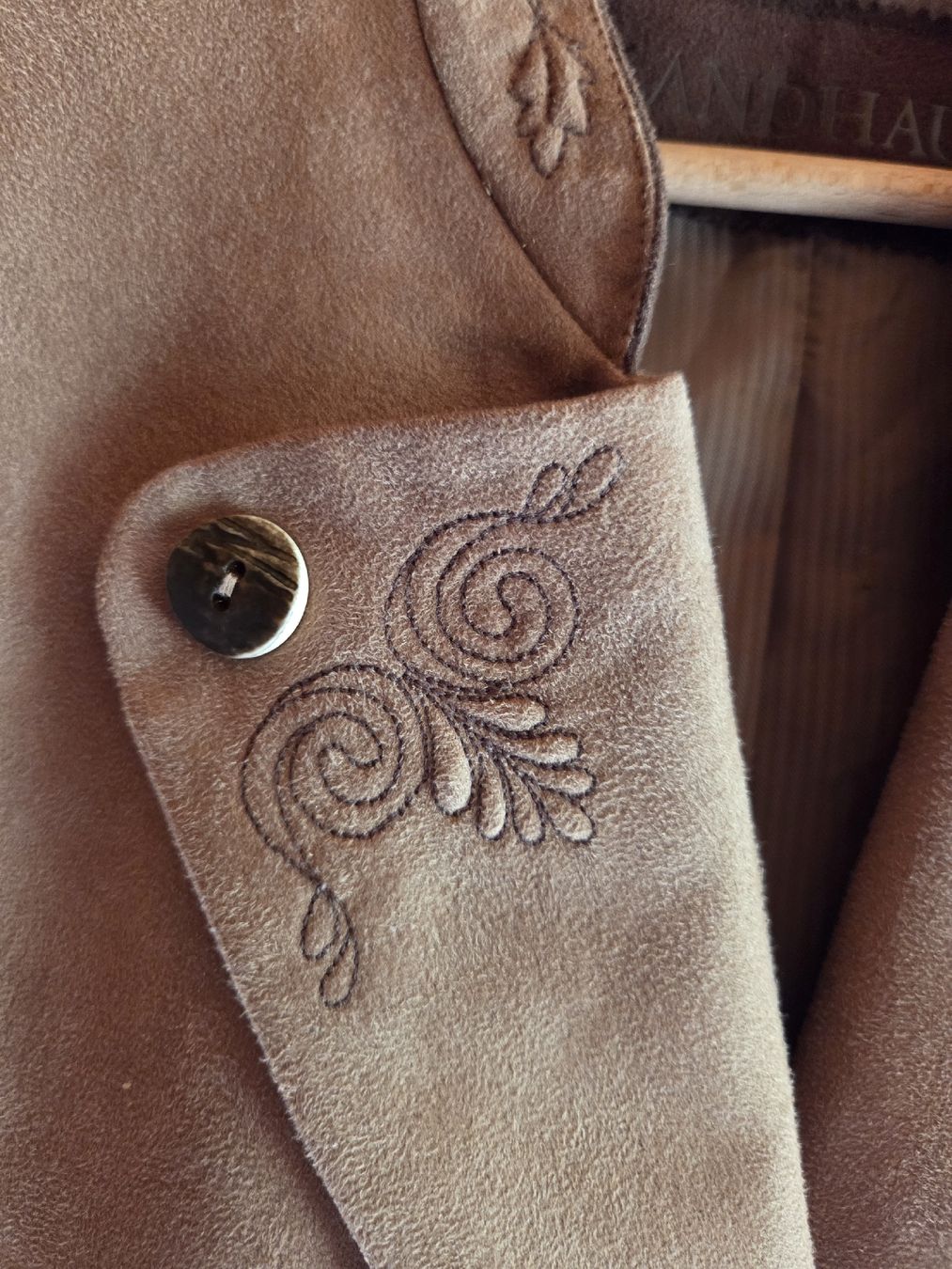 Jacken: trashed jacke veste cuir traditionnelle – Neu (gemäss Beschreibung) aus Les Mosses von EKKEN 2