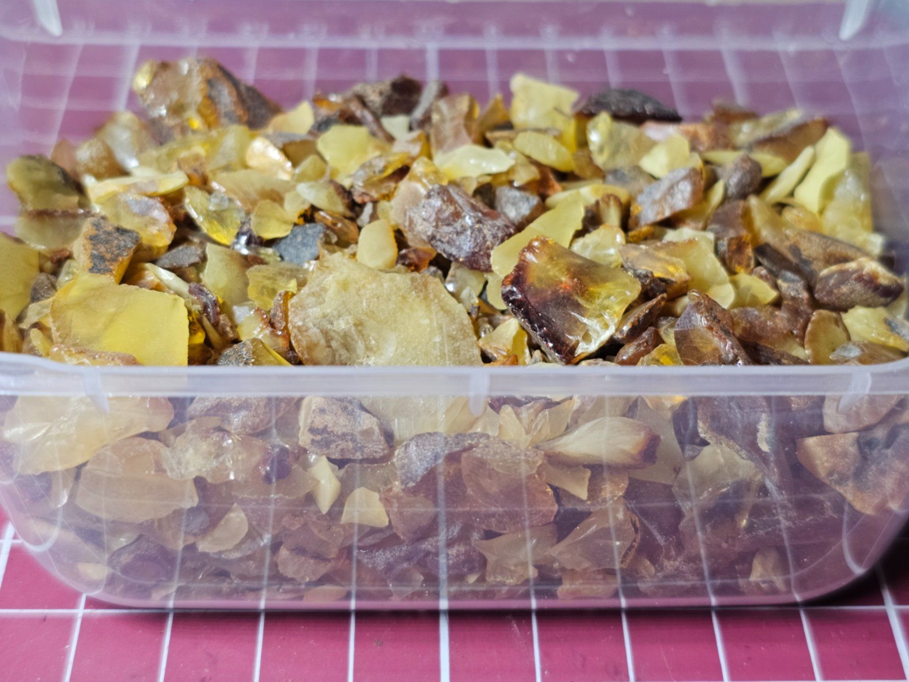 Minerali & Pietre curative: 100gr Rohbernstein hell lot baltisch Bernstein butterscotch – Nuovo (secondo la descrizione) da Riedt b. Erlen venduto da Gottestraene 9