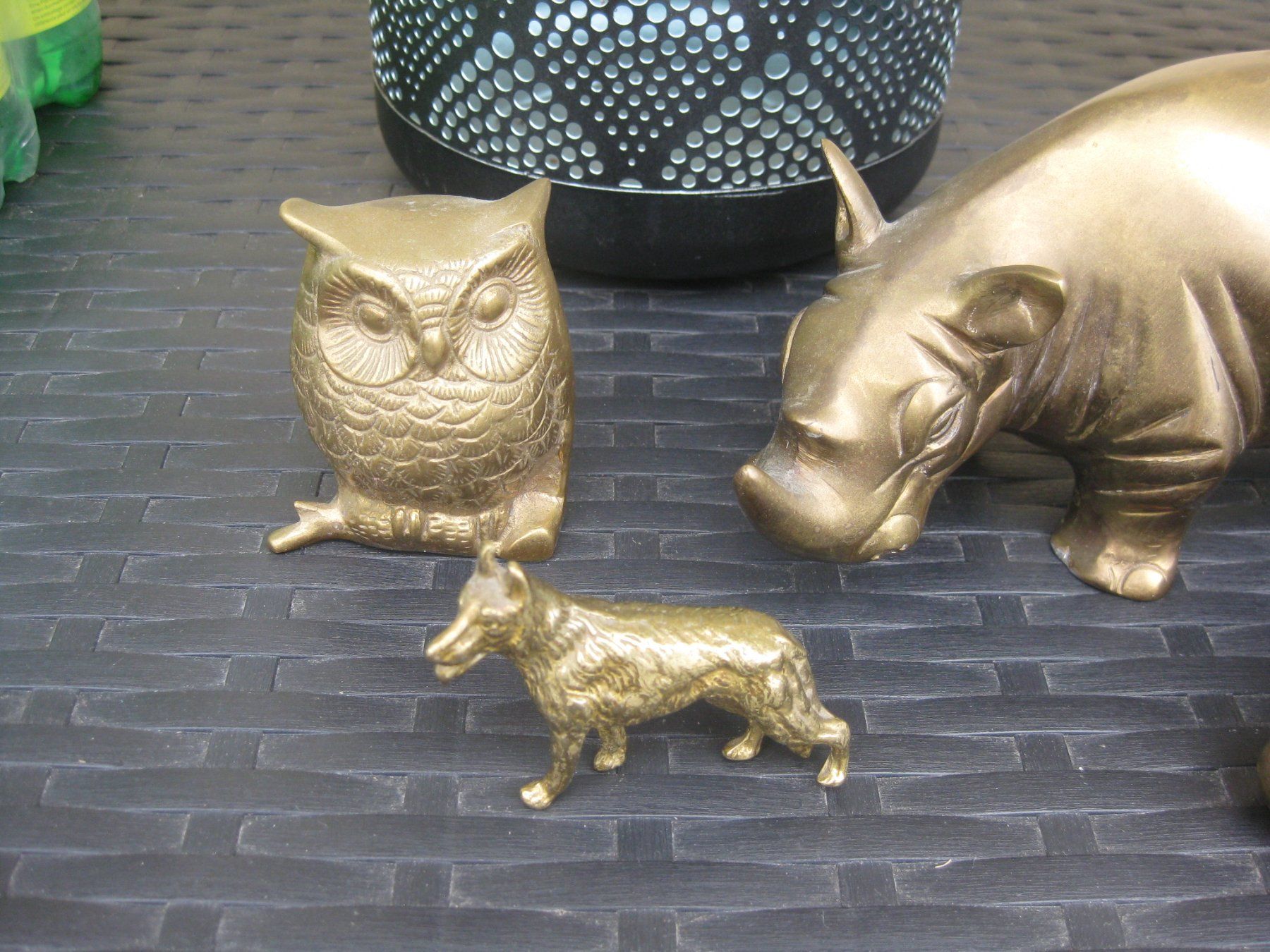 Statuette: 4 schöne Messing Tiere – Usato da Romanshorn venduto da Wazoohandlung 1