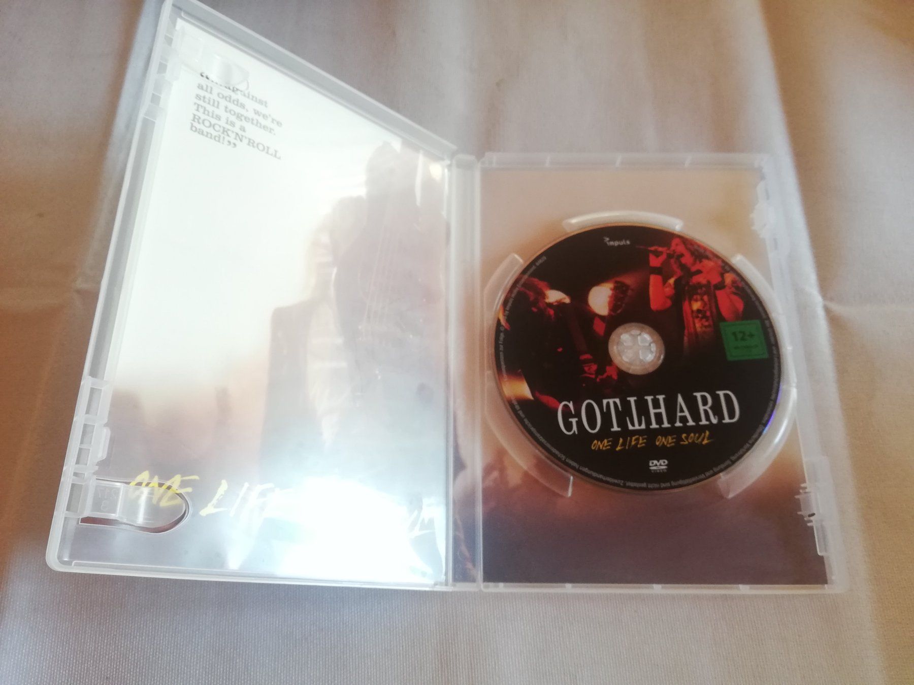 Tutti i DVDs: GOTTHARD - ONE LIFE ONE SOUL – Usato da Bern venduto da Vinylsound.ch 2