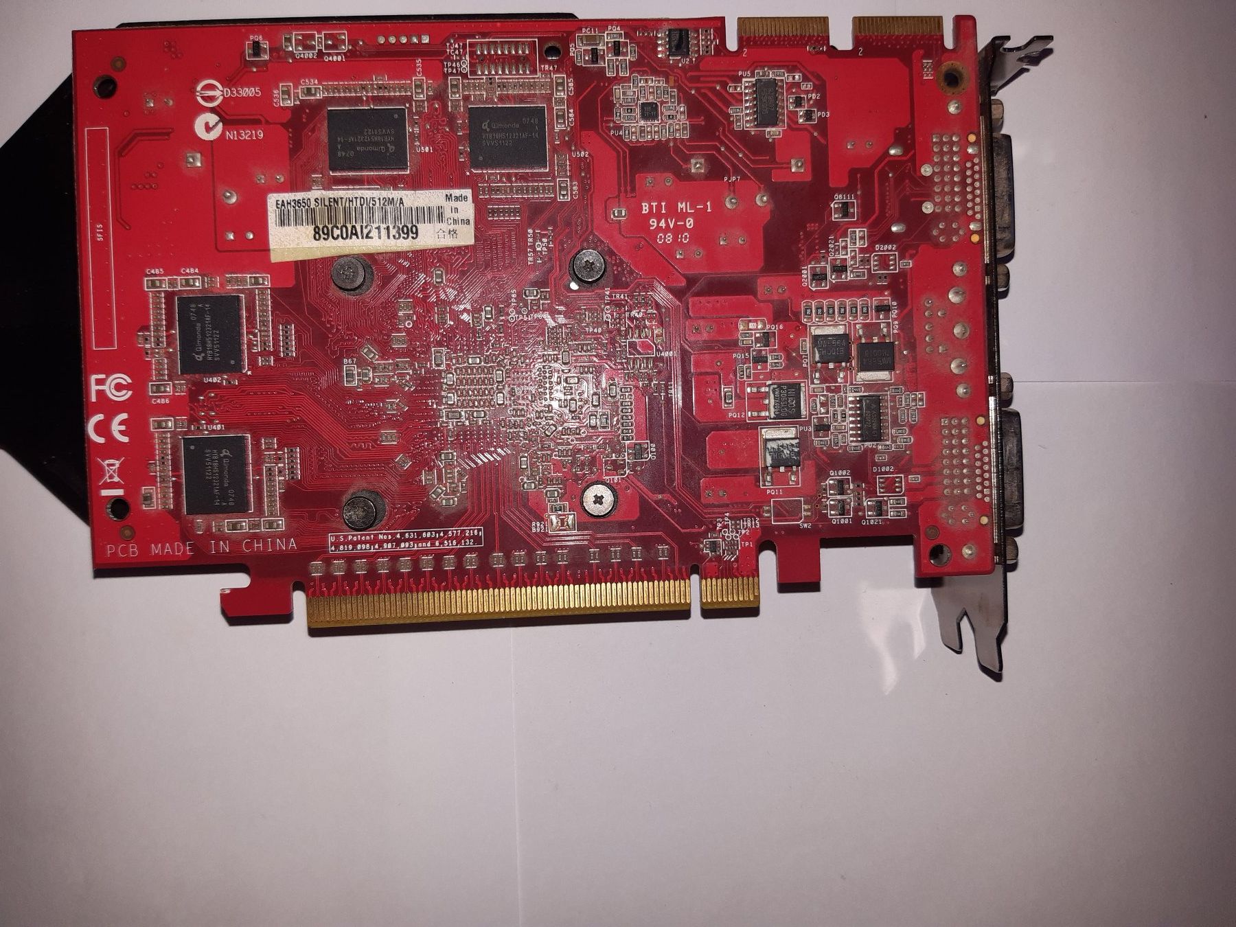 Asus Schede grafiche: Carte graphique Asus EAH 3650 Silent – Usato da Moudon venduto da Amaroli7 1