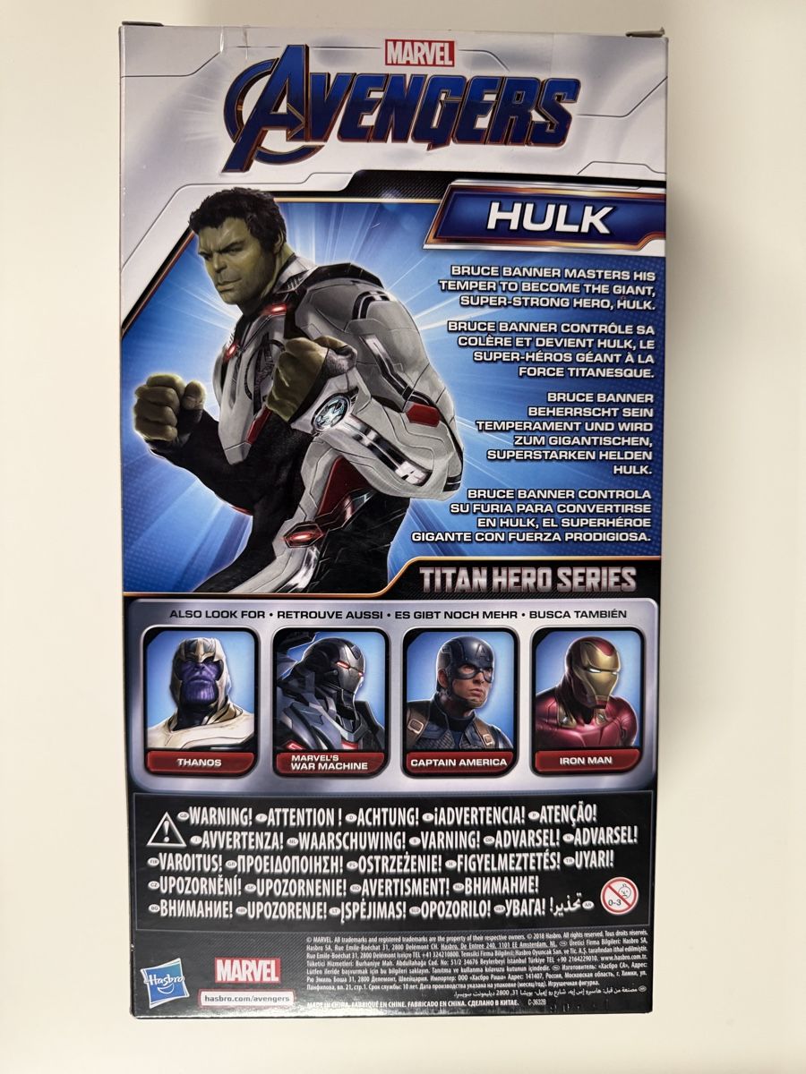Hasbro Statuette: Marvel Avengers Titan Hero Series Hulk Actionfigur – Nuovo e nell'imballaggio originale da Stein AG venduto da patrick_1967 1