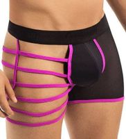 Spezielle Herren Shorts schwarz-pink Gr. M - 224138