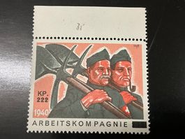 Soldatenmarke Arbeitskompagnie Kp 222 ungestempelt