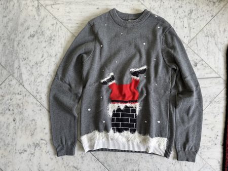 YES/NO by Manor, Pullover, Weihnachten, Gr. M, Herren