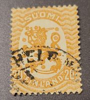Finnland alte briefmarke